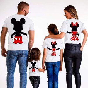 Disney Family Shirts Set of 4-5-6-7 Mickey Minnie Vacation Matching Trip forGIFT